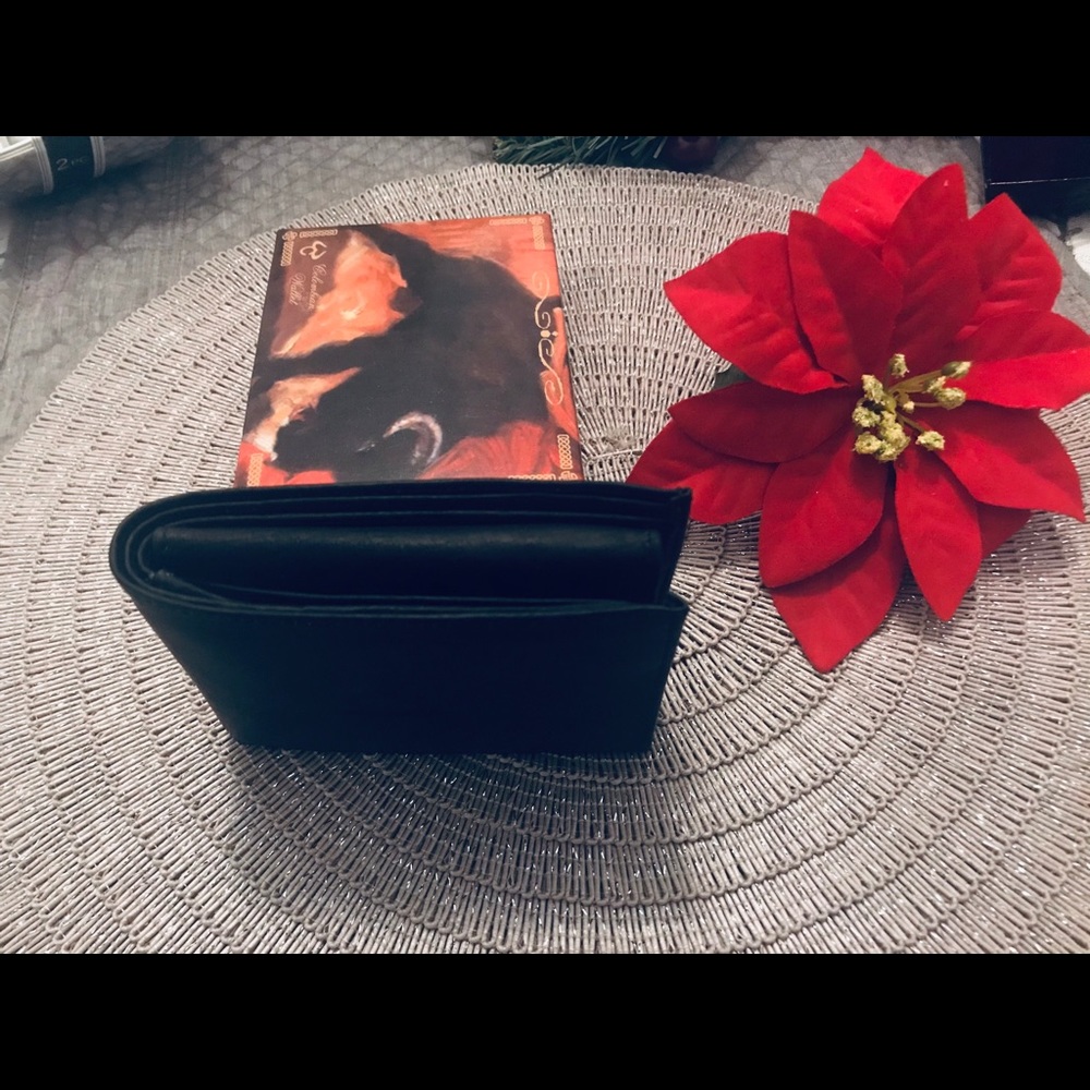 Black Leather Men’s Wallet